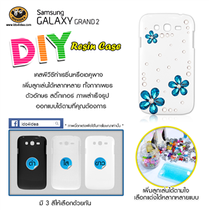 [C-Resin-19] ใหม่ เคส pvc ทำเรซิ่น หรือเดคูพาจ รุ่น Samsung Galaxy Grand2 